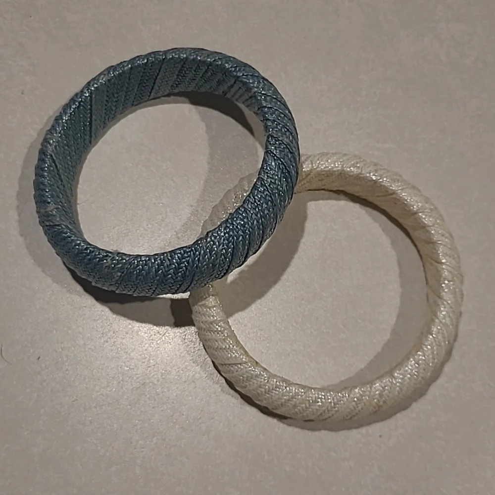 VINTAGE Wrapped Bangles - Picture 3 of 4
